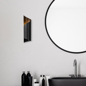 Lampa de perete Sivani, MR - 838, metal, negru, 10x16x35 cm
