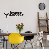 Accesoriu decorativ 538TNL1103, negru, metal, 75x28 cm