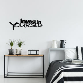 Accesoriu decorativ 538TNL1103, negru, metal, 75x28 cm