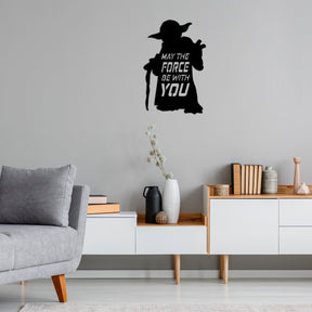 Accesoriu decorativ 538TNL1113, negru, metal, 33x50 cm