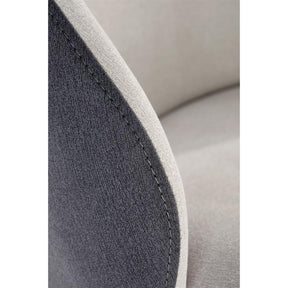 Scaun K470, stofa gri, 48x62x85 cm