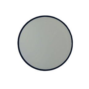 Oglinda perete A711, negru, MDF/sticla, 60x60 cm