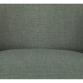 Taburet Nice, verde menta, stofa/lemn, 60x67x66 cm
