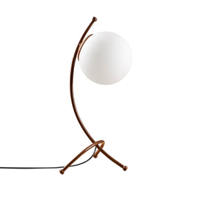 Veioza Yay, 5012, metal/sticla, bronz, 23x18x43 cm