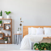 Aplica de perete Bedside - 3170, metal, auriu, 15x15x65 cm
