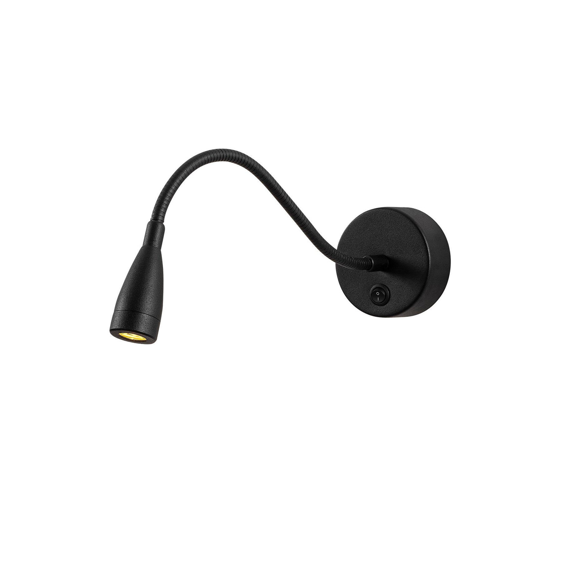Lampa de perete Reading, 3246, cadru metalic, negru, 8x38x15 cm