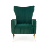 Fotoliu Vario, verde/auriu, 70x70x100 cm