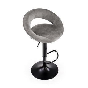Scaun bar H102, gri, 53x48x100 cm