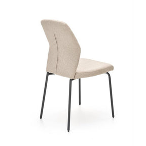 Scaun K461, stofa bej, 46x56x92 cm