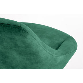 Scaun bar H102, verde, 53x48x100 cm