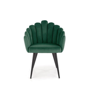Scaun tapitat K410, verde, 65x62x85 cm