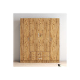 Dulap GRD0602, stejar, PAL, 4 usi si 2 sertare, 160x46x182 cm