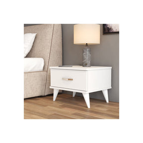 Noptiera KMD0101, alb, PAL, 52x44x39 cm