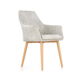 Scaune sufragerie cu brate K287, 61X58X85 CM