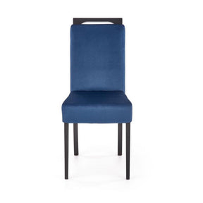 Scaun CLARION 2, negru/albastru, 42X58X97 cm