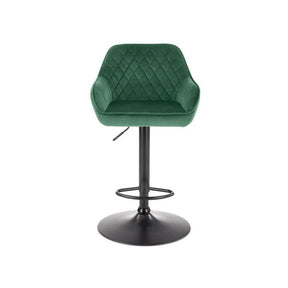 Scaun bar H103, verde, 55x55x114 cm