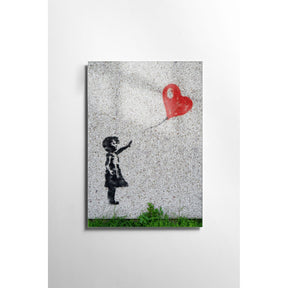 Tablou UV-017, gri, sticla securizata, 30x45 cm