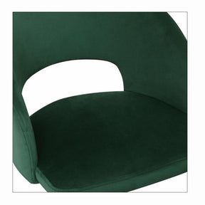 Scaun K455, verde, 51x57x77 cm