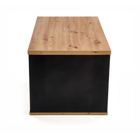 Masuta cafea cu un sertar Pantera stejar wotan/negru, 110x60x50 cm