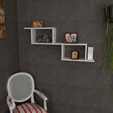 Raft Selene, alb, PAL melaminat, 101x14.5x45 cm