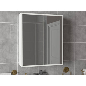 Dulap de baie Kayla, alb, PAL, 60x17x78 cm