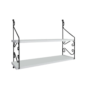 Raft Seramoni, din PAL melaminat, alb, 72x20x51 cm