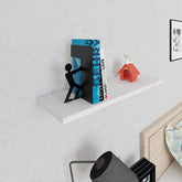 Suport de carti Adam, din metal, negru, 20x14x7 cm