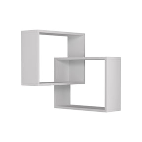 Raft Ring, alb, PAL melaminat, 68x60x68 cm