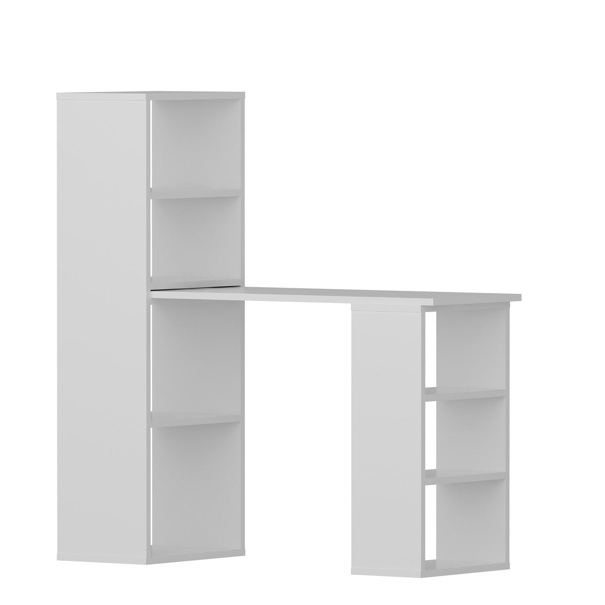 Birou Last, alb, PAL, 120x40x123 cm