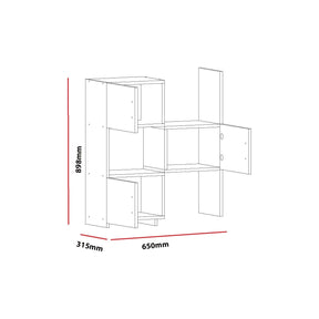 Dulapior Anna, din PAL melaminat, alb, 65x90x31.5 cm
