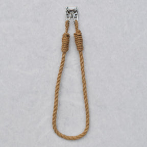 Agatatoare pentru baie BoruRaf118, franghie/metal, 12x45x3 cm