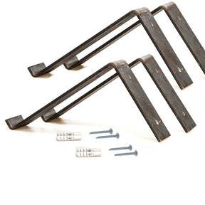 Set Rafturi LAM003, din lemn de molid, 40x14x16 cm