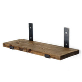 Raft LAM007, din lemn de molid, 40x14x16 cm