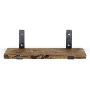 Raft LAM007, din lemn de molid, 40x14x16 cm