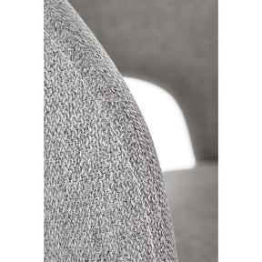 Scaun K486, stofa gri/alb, 51x57x77 cm
