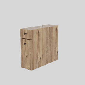 Dulap de baie Calencia, stejar miere, PAL melaminat, 19x55x60 cm