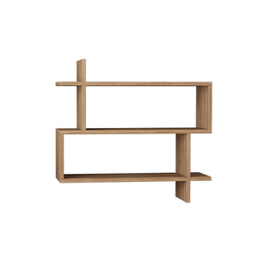 Raft Paralel, din PAL melaminat, stejar, 70x22x65.5 cm