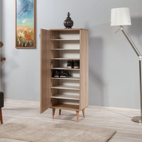 Pantofar Filinta - 728, stejar, PAL melaminat/lemn de carpen, 50x135x38 cm