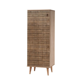 Pantofar Filinta - 728, stejar, PAL melaminat/lemn de carpen, 50x135x38 cm