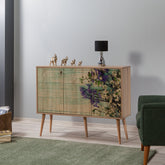 Comoda Mega - 727, din PAL melaminat, imprimeu, 120x36x90 cm