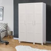 Dulap Hedera 1, din PAL melaminat, alb, 120x48x189 cm