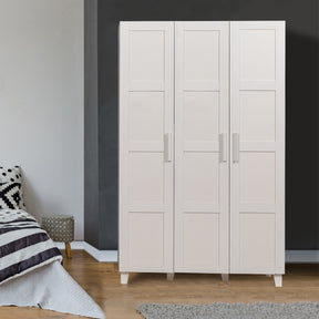 Dulap Hedera 1, din PAL melaminat, alb, 120x48x189 cm