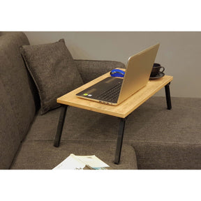 Masuta pentru laptop Gusto, din PAL melaminat, atlantic, 60x35x25 cm