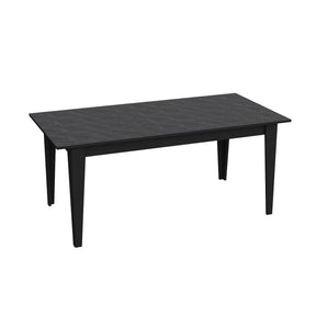 Masa Polka, din PAL melaminat, marmura neagra, 180x90x76.8 cm