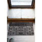 Covor intrare Home, 40x60 cm, forma dreptunghiulara, PVC, gri