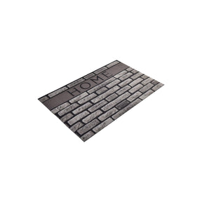 Covor intrare Home, 40x60 cm, forma dreptunghiulara, PVC, gri