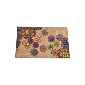Covoras Oslo, 40x60 cm, forma dreptunghiulara, material PVC, maro