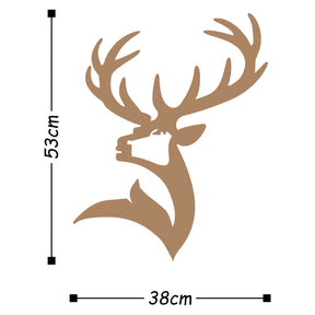 Accesoriu decorativ Dear2, auriu, metal, 38x53 cm