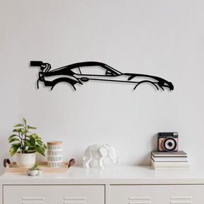 Accesoriu decorativ 891TNL2359, negru, metal, 70x14 cm