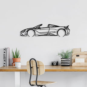 Accesoriu decorativ McLaren 720S, negru, metal, 70x17 cm